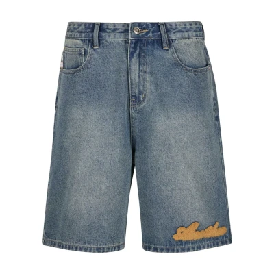 Kuva Another Cotton LAB ACL LOGO Jorts Farkkushortsit, Koko: Medium, Blue