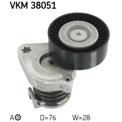 Kuva SKF VKM 38051 Kiristysrulla MERCEDES BENZ: E sarja Sedan, T modell, C modell