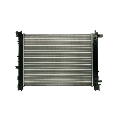 Kuva THERMOTEC D7R021TT Jäähdytin Alumiini 511 408 23 Käsivaihteisto Jäähdytysrivat mekaan. kiinnitetyt RENAULT: Captur, DACIA: LOGAN MCV 2