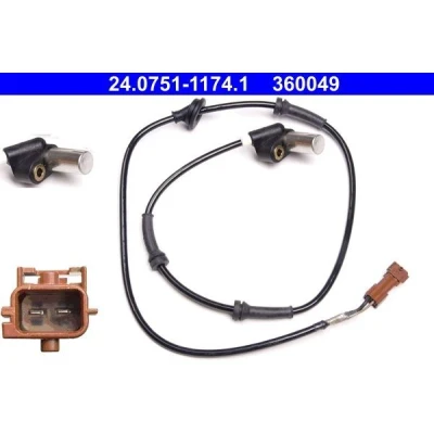 Kuva ATE 24.0751 1174.1 ABS Anturi 1100 SAAB: 9000 Sedan, Hatchback