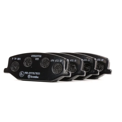 Kuva BREMBO P 79 001 Jarrupalat Ilman kulumisenilmaisinta tarvikkeita SUZUKI: Jimny SUV, SJ 410 Super Carry Bussi