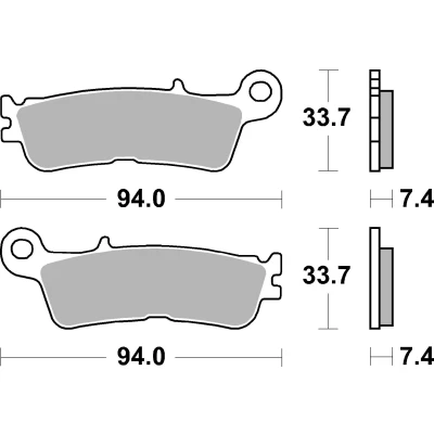 Kuva Jarrupalasarja, levyjarru BREMBO 07YA55SD