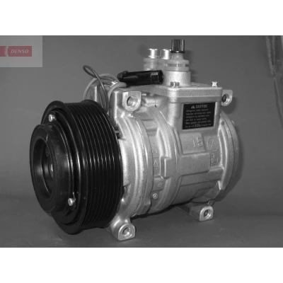 Kuva DENSO DCP23537 Ilmastoinnin Kompressori 10PA15C 12 PAG 46 R 134a magneettikytkimellä