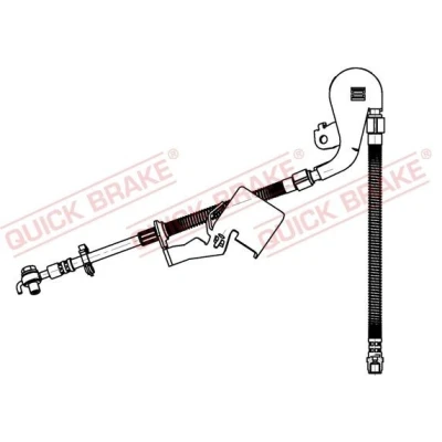 Kuva QUICK BRAKE 58.803X Jarruletku 400 M10x1 PEUGEOT: 407 SW, Sedan
