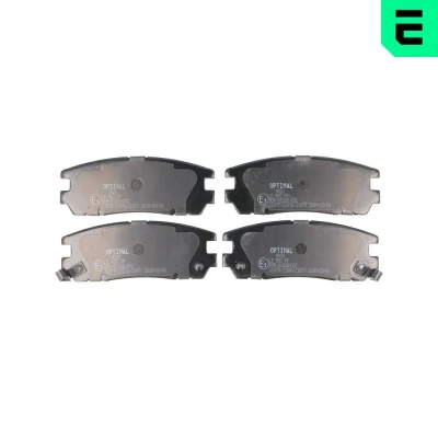 Kuva OPTIMAL BP 09828 Jarrupalat Taka akseli akustisella kulumavaroittimella OPEL: Frontera B SUV, A Sport SUV Cabriolet,