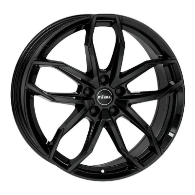Kuva Rial Lucca Diamond Black 8x19 5/110 ET33 B65.1