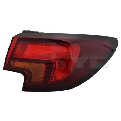 Kuva TYC 11 14118 01 2 Takavalot Vasen Uloin osa Ilman lampun kantaa OPEL: Astra K Hatchback