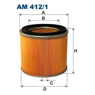 Kuva FILTRON AM 412/1 Ilmansuodatin 160 180 Suodatinpanos