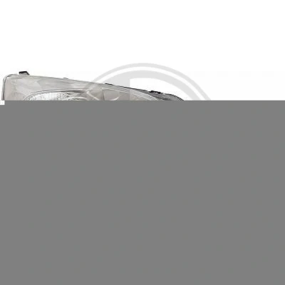 Kuva DIEDERICHS 5283884 Ajovaloumpio Oikea D2, HB3 Oikeanpuoleiselle liikenteelle HONDA: CR V 3