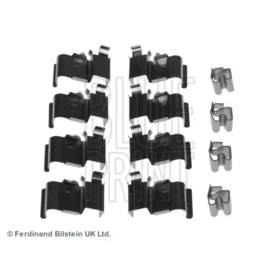Kuva BLUE PRINT ADT348610 Tarvikesarja, Jarrupala Taka akseli TOYOTA: Land Cruiser Prado 150, 120, 80