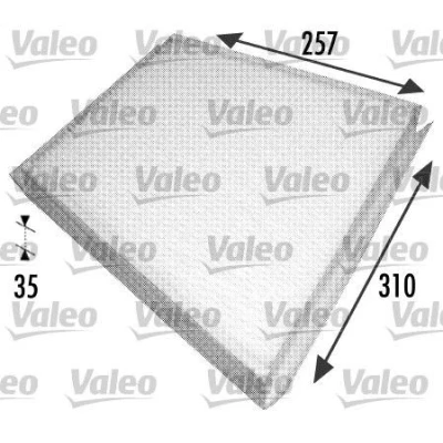 Kuva VALEO CLIMFILTER COMFORT 698702 Raitisilmasuodatin Hiukkassuodatin 316 259 35 MERCEDES BENZ: E sarja T modell, Sedan, CLS Coupe