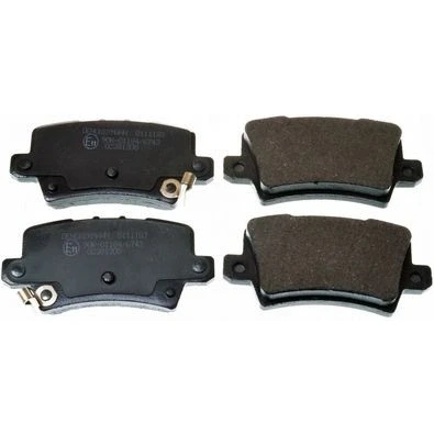 Kuva DENCKERMANN B111183 Jarrupalat Taka akseli akustisella kulumavaroittimella HONDA: CIVIC 8 Hatchback