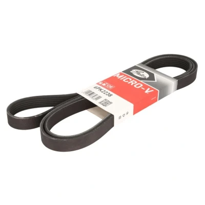 Kuva GATES Micro V 6PK2238 Moniurahihna 2238 6 Polyesteri, EPDM (eteenipropeeni dieeni kumi) MERCEDES BENZ: E sarja Sedan, T modell, C Sedan