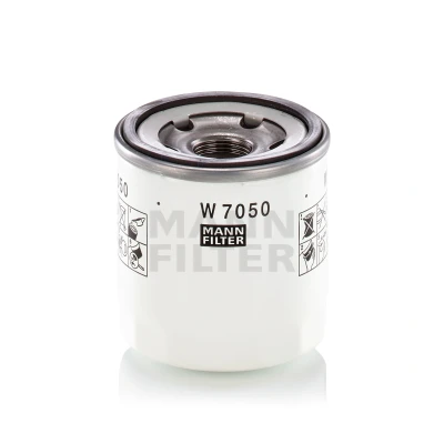 Kuva MANN FILTER W 7050 Öljynsuodatin M 22 X 1.5 6H Ruuvattava suodatin FORD: Tourneo Custom V362 Bussi, Transit Van, V363 Bussi