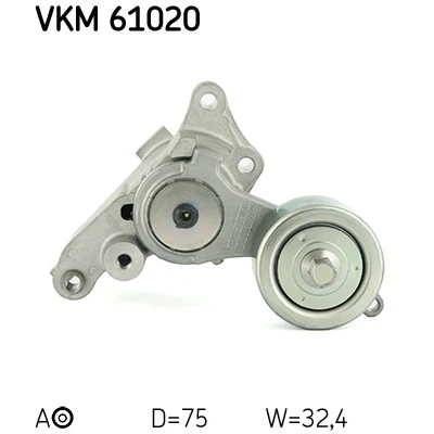 Kuva SKF VKM 61020 Kiristysrulla TOYOTA: HILUX 3 Pick up, HIACE 4 Bus, Kasten