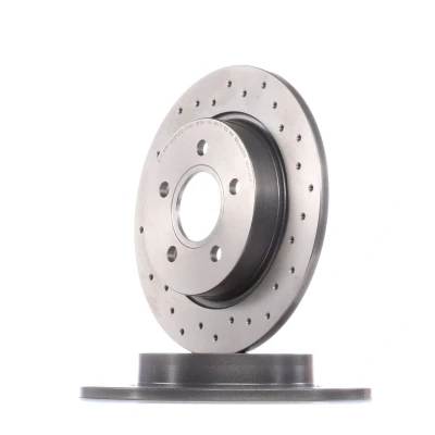 Kuva BREMBO XTRA LINE 08.A725.1X Jarrulevyt 271 11 5 täysi, reijitetty pinnoitettu FORD: Focus 3 Turnier, 3, Mk3 Van / Farmari