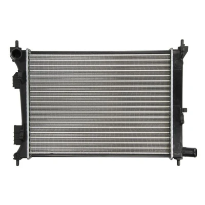 Kuva THERMOTEC D70318TT Jäähdytin Alumiini 500 378 23 Käsivaihteisto Jäähdytysrivat mekaan. kiinnitetyt KIA: RIO III Van / Hatchback, 3