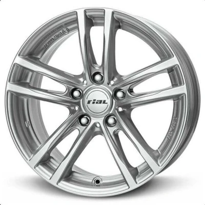 Kuva Rial X10 Polar Silver 7x18 5/112 ET22 B66.7