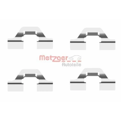 Kuva METZGER 109 1684 Tarvikesarja, Jarrupala PEUGEOT: 407 SW, 607 Sedan, 308 I CITROËN: Berlingo II, C5 3, III Farmari