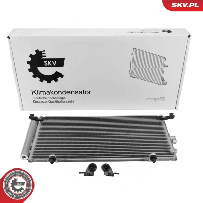 Kuva ESEN SKV 86SKV456 Ilmastoinnin Lauhdutin Vedenerottimella Alumiini 646mm