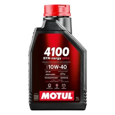 Kuva Motul 4100 Syn nergy Spec 10W 40 1l Moottoriöljy 112890 MERCEDES BENZ: C sarja T modell, E VOLKSWAGEN: Transporter 5