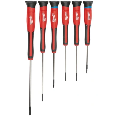 Kuva MILWAUKEE 4932471869 Ruuvimeisselisarja 6 PH00, PH0, SL1.6, SL2, SL3.2, SL4