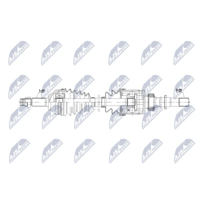 Kuva Vetoakseli NTY NPW NS 171