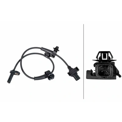 Kuva HELLA 6PU 358 252 221 ABS anturi johdon kiinnikkeet Hall 2 napaa 500mm HONDA: Civic VIII Hatchback (FN, FK) 1.8, 2.2 CTDi, Type R