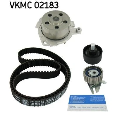Kuva SKF VKMC 02183 Vesipumppu + Jakohihnasarja 168 ALFA ROMEO: GT, 156 Sportwagon, Sedan, FIAT: Punto II Hatchback, Marea Coupe