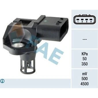 Kuva Tunnistin, imusarjapaine OPEL, VAUXHALL OE 6238678, 97381191