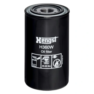Kuva HENGST FILTER H360W Öljynsuodatin M27x2 Ruuvattava suodatin