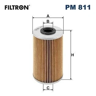 Kuva FILTRON PM 811 Polttoainesuodatin Suodatinpanos, Esisuodatin