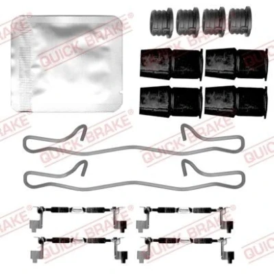 Kuva QUICK BRAKE 109 0155 Tarvikesarja, Jarrupala TESLA: Model S, VOLVO: V90 II Farmari, V60 II, XC60