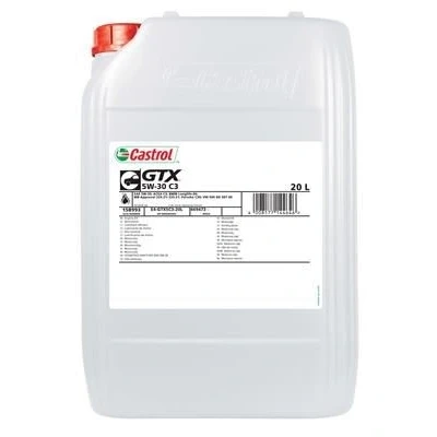 Kuva Castrol GTX 5W 30 20l Moottoriöljy 15DAFE BMW: 3 Sedan, 5 Touring, VOLKSWAGEN: Crafter Bussi, Transporter 5, Multivan (7HM