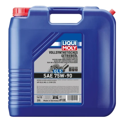 Kuva LIQUI MOLY 1415 Vaihteistoöljy 75W 90 20 TOYOTA: Corolla Verso, IX Station Wagon, Avensis II AUDI: A6 C7 Avant, A4 B7 Avant