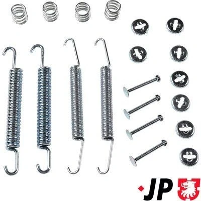 Kuva JP GROUP 3363952410 Tarvikesarja Jarrukengät Taka akseli FIAT: 127 Hatchback, Seicento / 600 Hatchback