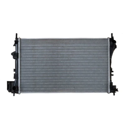 Kuva NRF 58203 Jäähdytin Alumiini 649 403 18 asennusosilla Jäähdytysrivat juotetut OPEL: Vectra C Caravan, Sedan, SAAB: 9 3 Farmari