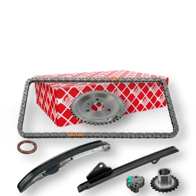 Kuva FEBI BILSTEIN 108731 Jakoketjusarja Yksinkertainen, Ketju koteloitu TOYOTA: Yaris I Hatchback, II Auris Hatchback