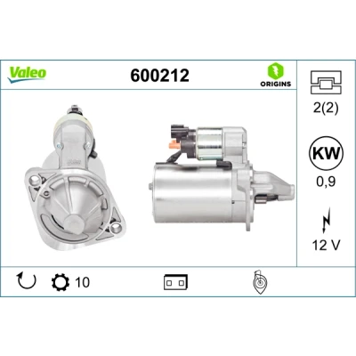 Kuva VALEO NEW ORIGINAL PART 600212 Starttimoottori 12 0,9 10 HYUNDAI: i40 Farmari