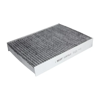 Kuva HENGST FILTER E2975LC Raitisilmasuodatin Aktiivihiilisuodatin 263 194 37 RENAULT: GRAND SCENIC 3, Trafic 3 Bus, OPEL: Vivaro B Van