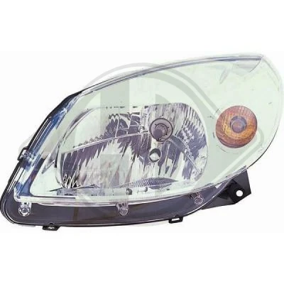 Kuva DIEDERICHS 4455081 Ajovaloumpio Vasen H4 Kromi