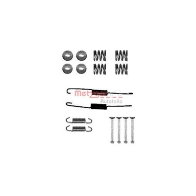 Kuva METZGER 105 0879 Tarvikesarja Jarrukengät TOYOTA: Yaris II Hatchback, III Hatchback