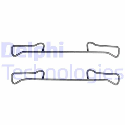 Kuva DELPHI LX0155 Tarvikesarja, Jarrupala OPEL: Vectra A Sedan, Astra F CC, PEUGEOT: 205 II Hatchback, 306 Hatchback
