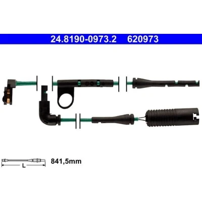 Kuva ATE 24.8190 0973.2 Jarrupalojen Kulumisen Ilmaisin LAND ROVER: Range Rover 3