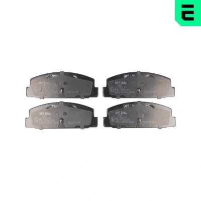 Kuva OPTIMAL BP 09560 Jarrupalat Taka akseli Ei kulumisenilmaisimelle MAZDA: 6 Sedan, Farmari, Hatchback