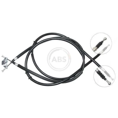 Kuva A.B.S. K12805 Käsijarruvaijeri 1643, 1675 Levyjarru Oikean /vasemmanpuolinen ohjaus OPEL: Astra H Hatchback