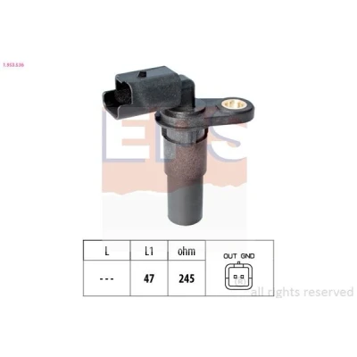 Kuva EPS 1.953.536 Kampiakselin Asentotunnistin Made in Italy OE Equivalent RENAULT: SCENIC 2, Modus / GRAND Modus, DACIA: Duster SUV