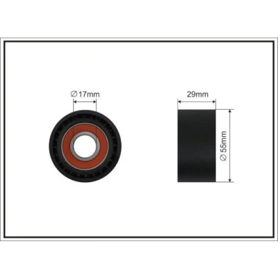 Kuva Hihnankiristin, moniurahihna BMW 5 [E60, F10], Gran Turismo [F07], Touring [E61, F11], 7 [F01, F02, F03, F04], X3 [E83], X5 [E70], X6 [E71, E72]