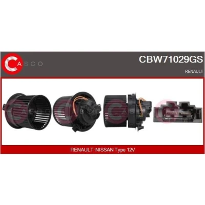Kuva CASCO CST10202AS Starttimoottori 12V 1,10kW 9 CPS0078 M8 68mm OPEL: Astra G CC, Caravan, Sedan