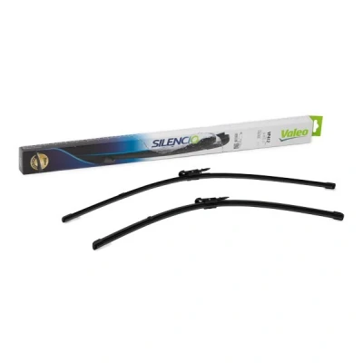 Kuva Pyyhkijänsulka Valeo Silencio X.trm, Flat Blade Set 574325 Edessä Rungottomat Top Lock MERCEDES BENZ: B sarja, A sarja